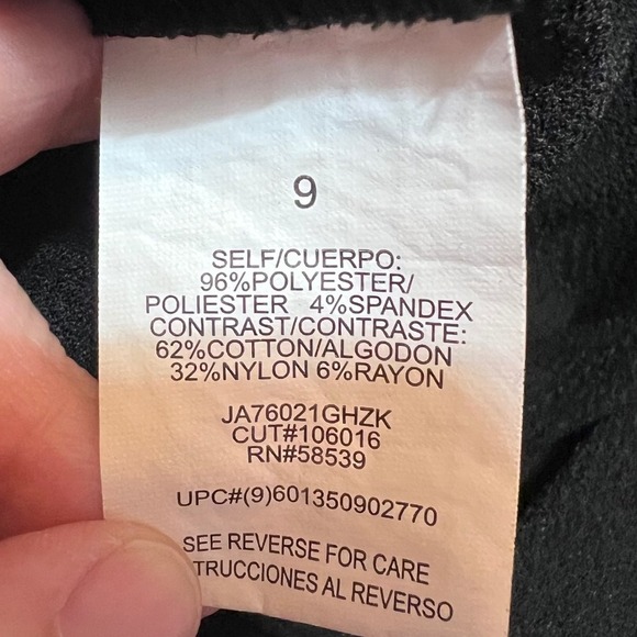 Speckless Mini Dress Womens 9 Black Lace Cap Sleeve Fit Flare Party Cocktail - Picture 5 of 16